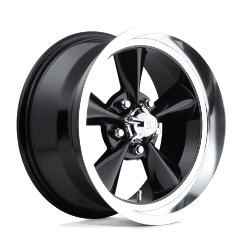 US Mags U107 15x7 5X4.75 Gloss Black wheel - view 1