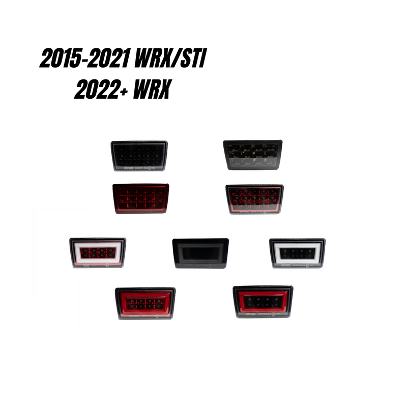 JDMuscle 11-24 WRX/STI F1 Style Rear Fog/Brake Light