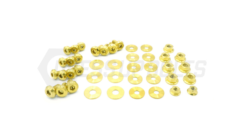 Dress Up Bolts Titanium Hardware Engine Bay Kit - Subaru WRX/STI (2008-2014)