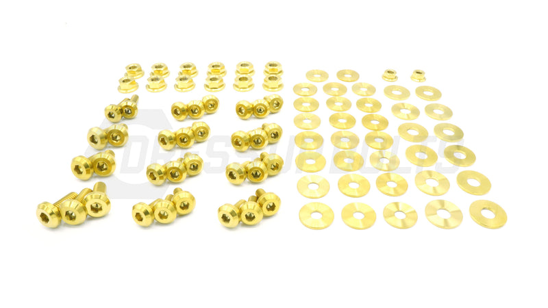 Scion FR-S (2013-2016) Titanium Dress Up Bolts Full Engine Bay Kit