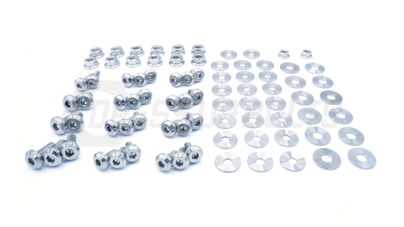 Scion FR-S (2013-2016) Titanium Dress Up Bolts Full Engine Bay Kit