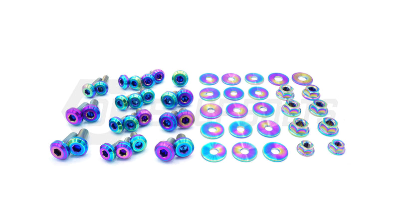 Dress Up Bolts Titanium Hardware Engine Bay Kit - Subaru WRX/STI (2002-2003)