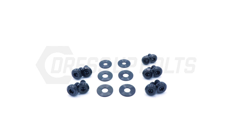 Dress Up Bolts Titanium Hardware Trunk Kit - Toyota 86 (2013-2020)