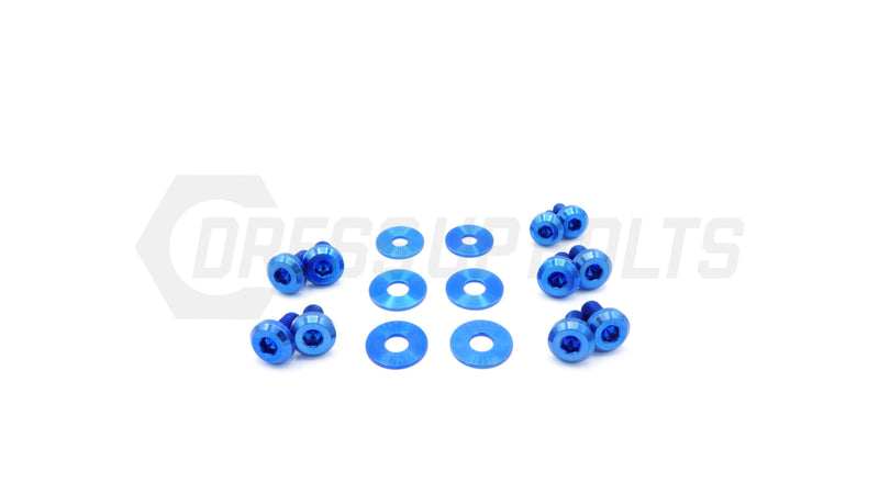 Dress Up Bolts Titanium Hardware Trunk Kit - Subaru BRZ (2013-2020)