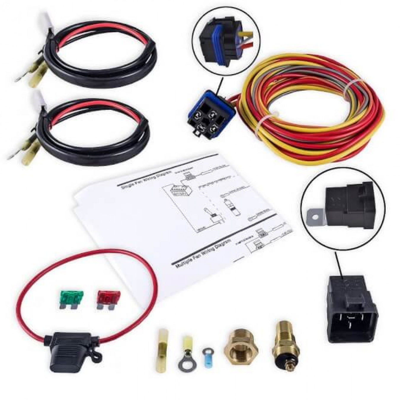 Electric Fan Controllers, Switches & Wiring