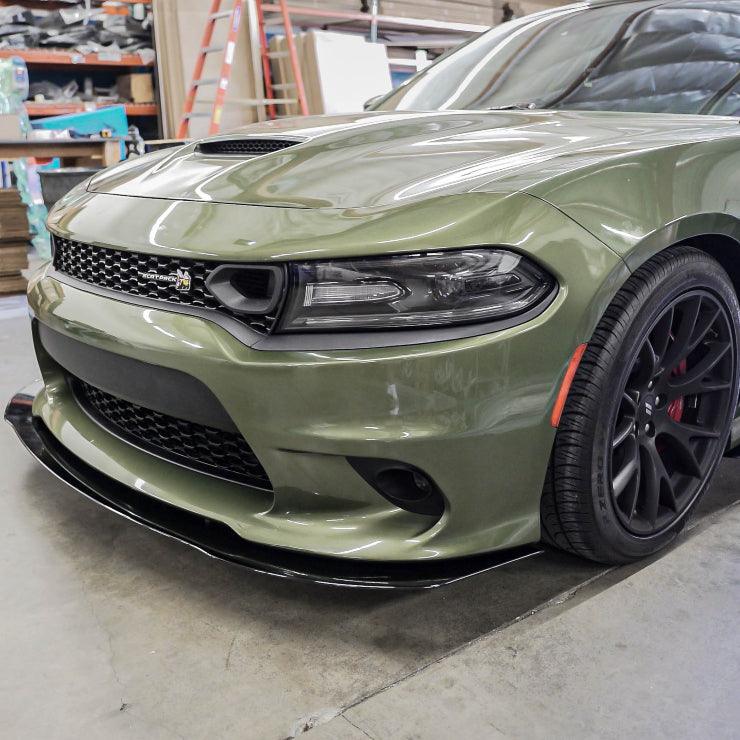 2015-2022 Dodge Charger Front Splitter V1 (Scatpack/Hellcat/Daytona)