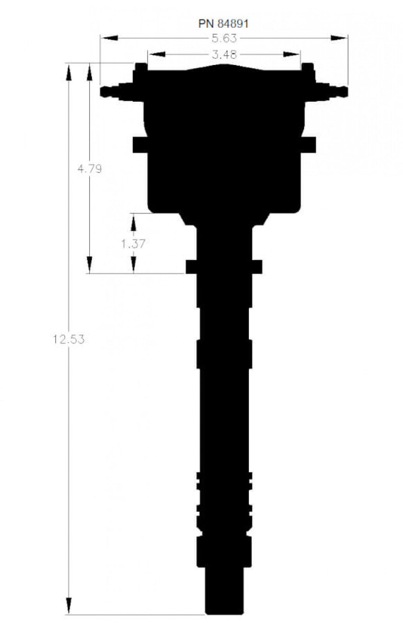Chevy Flat Top Pro-Billet Distributor