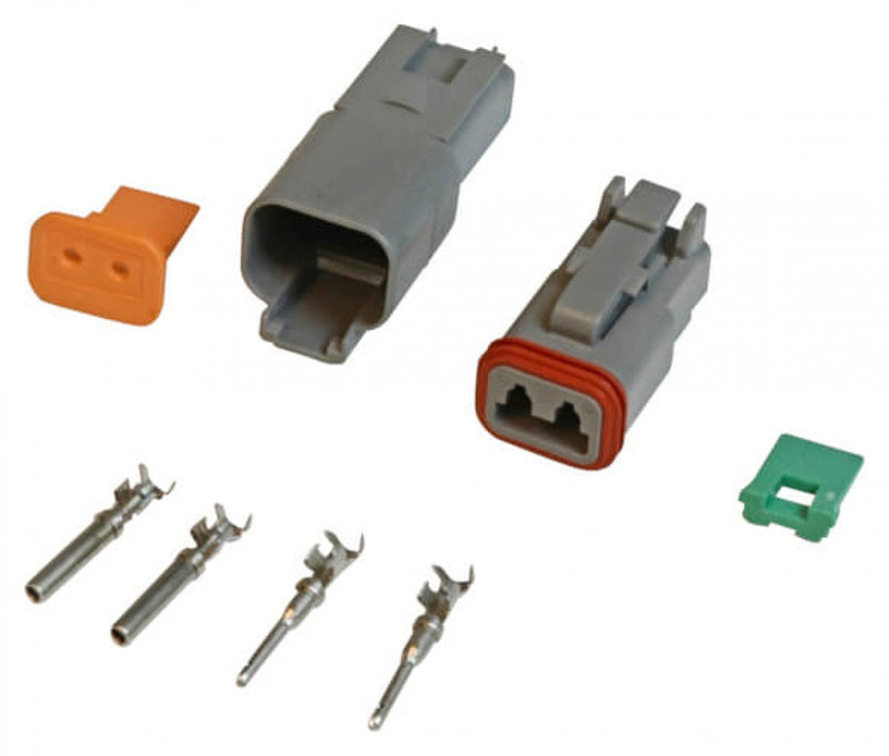 MSD Deutsch Connector - 2-Pin - 16-18 Gauge