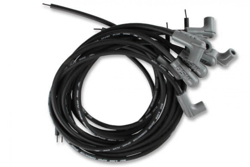Black Super Conductor Universal 8 Cyl, 90¬∞ Plug/90¬∞ Plug