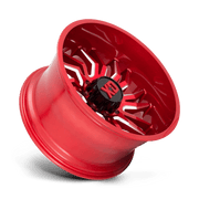 XD858 22X10 8X6.5 CANDY RED MILLED -18MM