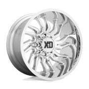 XD858 22X10 8X6.5 CHROME -18MM