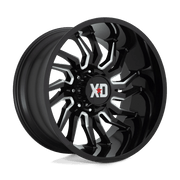 XD858 22X10 5X5.5 GLOSS BLACK MILL -18MM