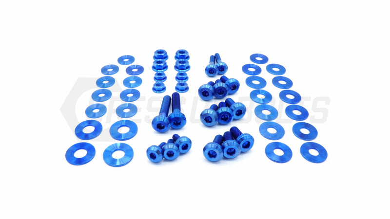 Dress Up Bolts Stage 1 Titanium Hardware Engine Bay Kit - Toyota Supra MKV