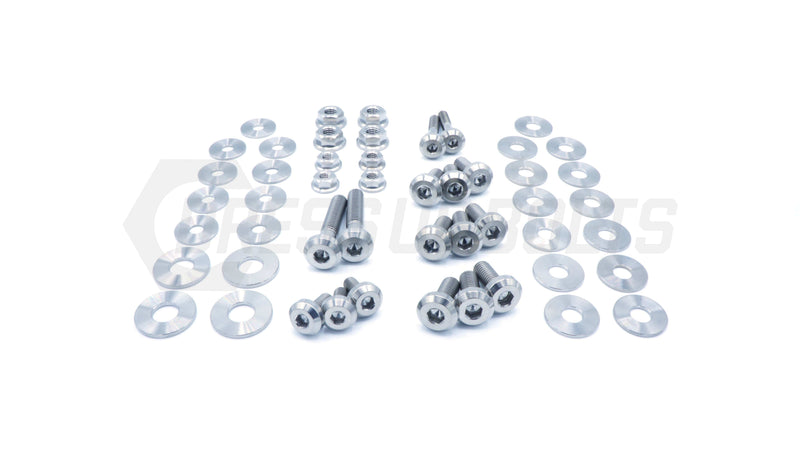 Dress Up Bolts Stage 1 Titanium Hardware Engine Bay Kit - Toyota Supra MKV