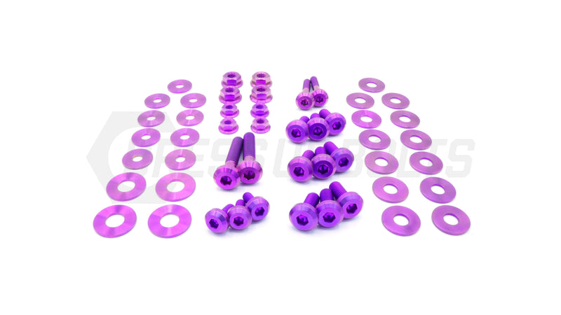 Dress Up Bolts Stage 1 Titanium Hardware Engine Bay Kit - Toyota Supra MKV