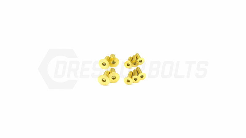 Dress Up Bolts Titanium Hardware Door Kit - Toyota Supra MKIII (1986-1992)