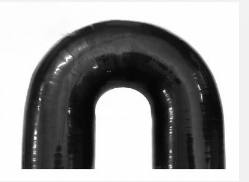 BOOST Products Silicone Elbow 180 Degrees, 5/16" ID, Black