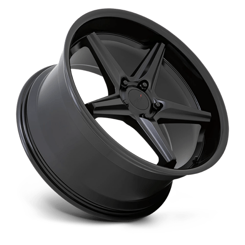 TW LAUNCH 19X9.5 5X120 76.1 MBLK GBLK 40