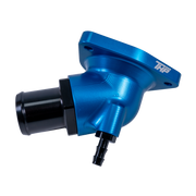 Billet thermostat housing with ORB coolant fittings