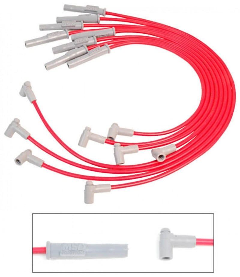Super Conductor Spark Plug Wire Set, Chevy 454 ‚Äô75-On HEI