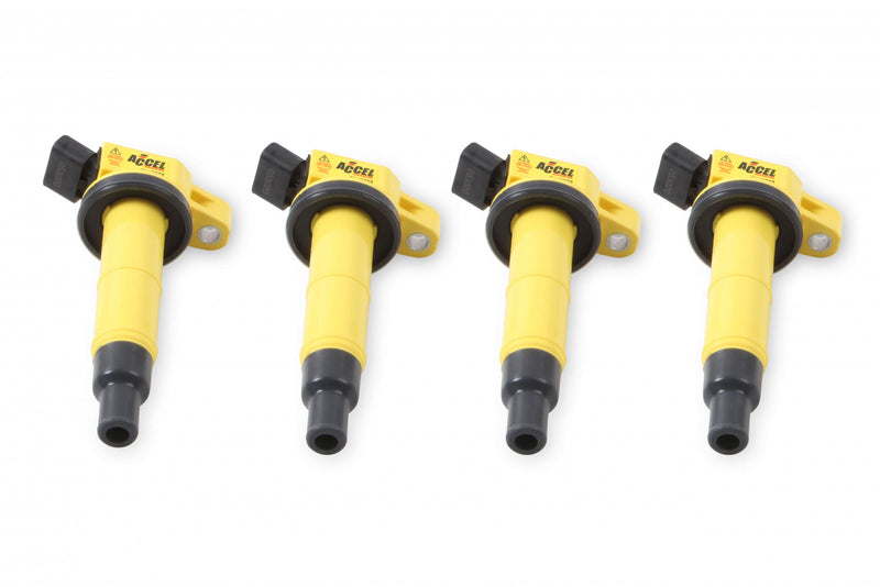 ACCEL Ignition Coil - SuperCoil - Toyota - 2.4L - I4 - 4-Pack