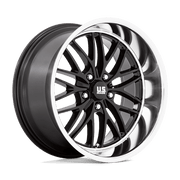 US Mags U138 20x10 5X4.75 Gloss Black with Diamond-Cut Lip wheel - view 2