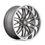 US Mags U139 22x10.5 5X5.0 Anthracite with Diamond-Cut Lip wheel - view 1