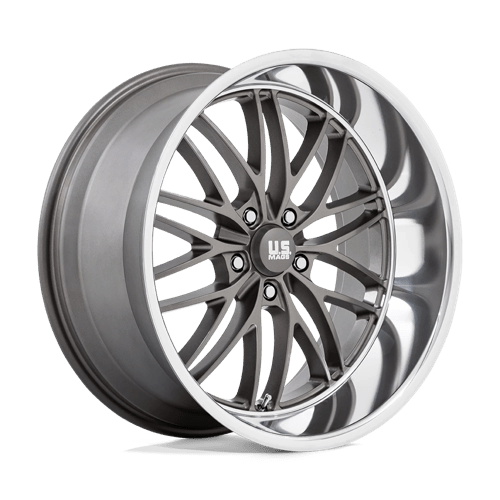 US Mags U139 22x10.5 5X5.0 Anthracite with Diamond-Cut Lip wheel - view 2