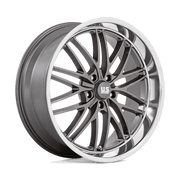 US Mags U139 22x9 5X5.0 Anthracite with Diamond-Cut Lip wheel - view 2