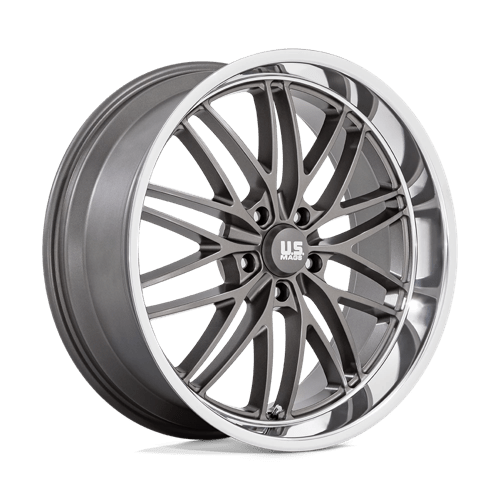 US Mags U139 22x9 5X5.0 Anthracite with Diamond-Cut Lip wheel - view 2