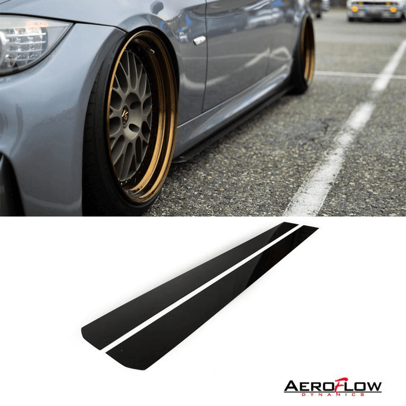 2006-2013 Bmw 328i 335i Side Skirt Extension V1 ( E90 )