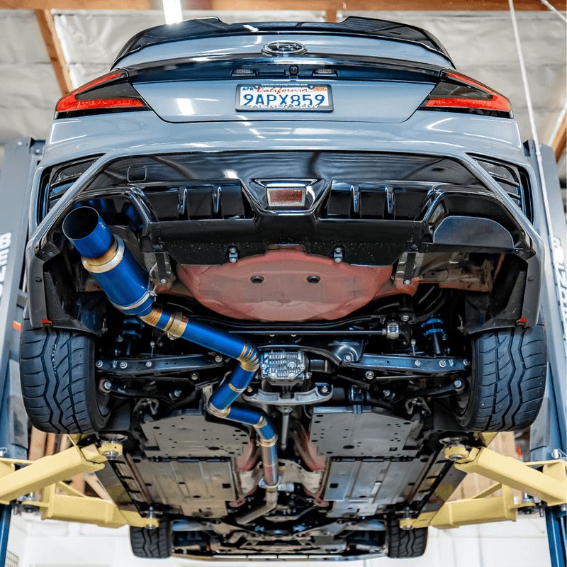 2022-2024 Subaru WRX AFD  F1 Titanium Single Exit Catback Exhaust