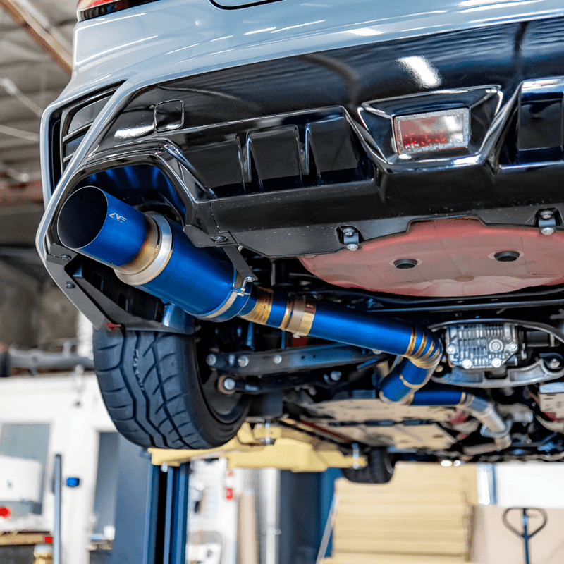 2022-2024 Subaru WRX AFD  F1 Titanium Single Exit Catback Exhaust