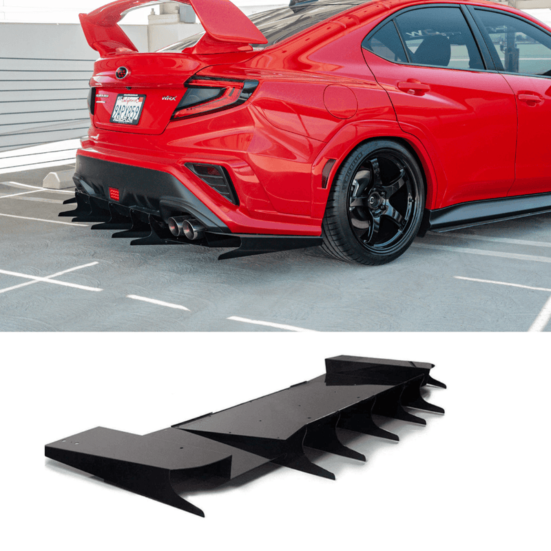 2022-2024 Subaru Wrx Rear Diffuser V5 ( Agressive)