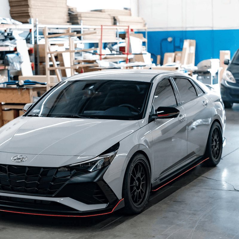 2022+ Hyundai Elantra N Side Skirt Extension V1