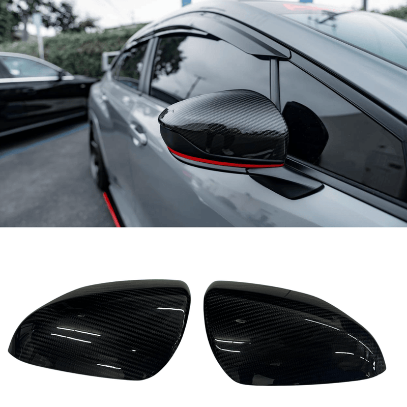 2022-2024 Subaru WRX Carbon Fiber Mirror Caps ( Direct Replacement )
