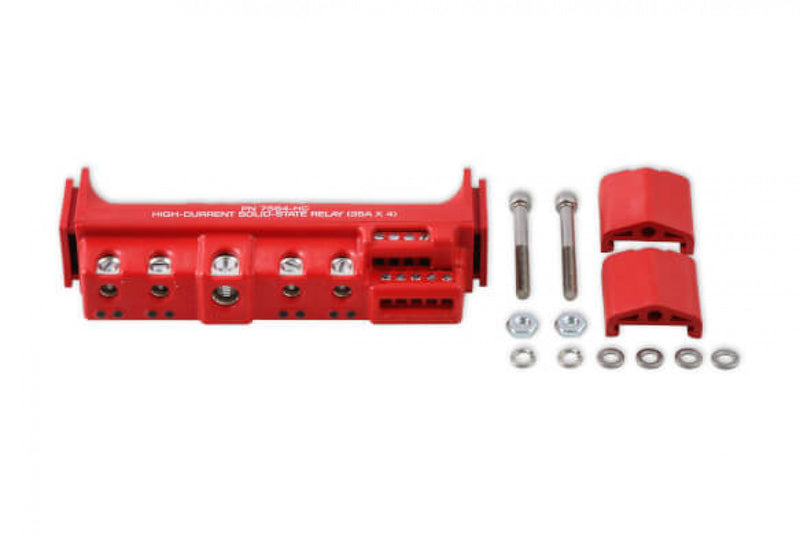 High-Current Solid-State Relay 35Ax4, Red