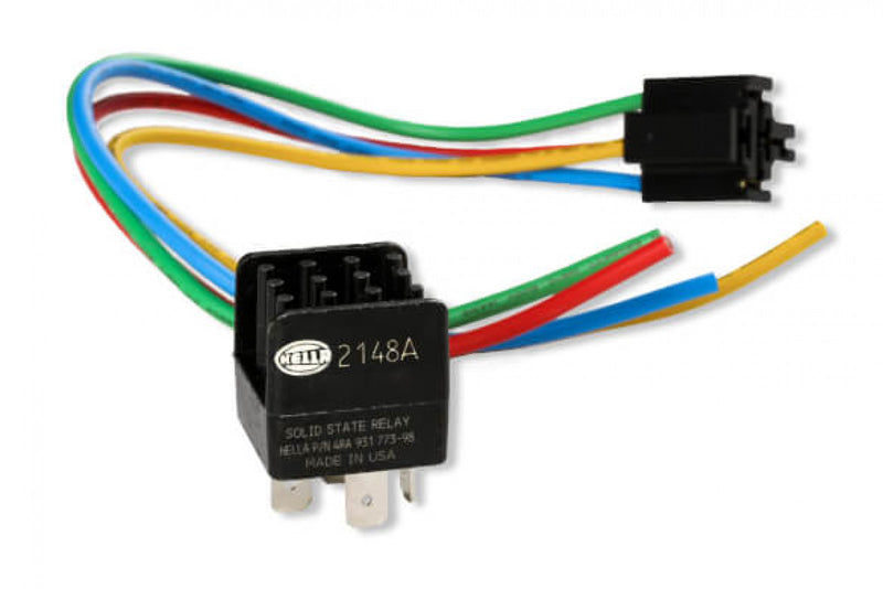 MSD Solid State N/O Relay w/Socket Harness