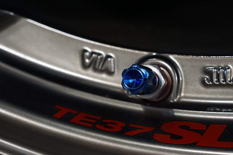 Dress Up Bolts Gear Titanium Valve Stem Caps