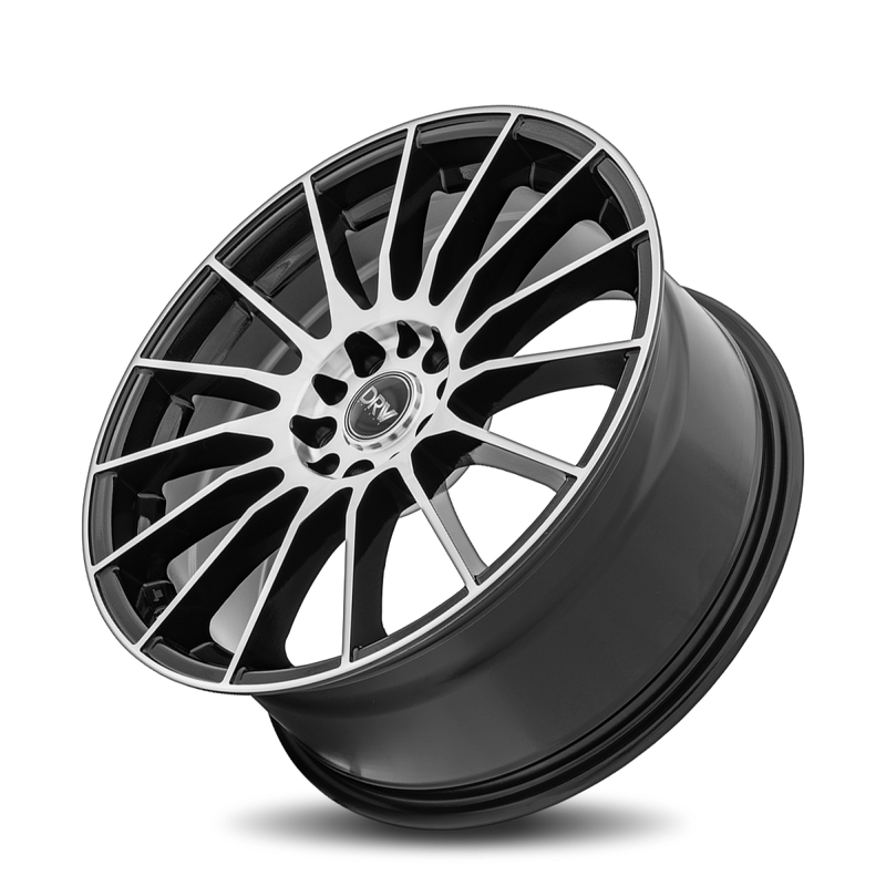 DRW Wheels D15 17x7 4x100/114.3 40 73.1 Gloss Black