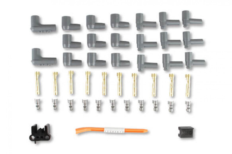 Super Conductor Spark Plug Wire Set, 8 Cyl Multi-Angle Plug, Socket/HEI