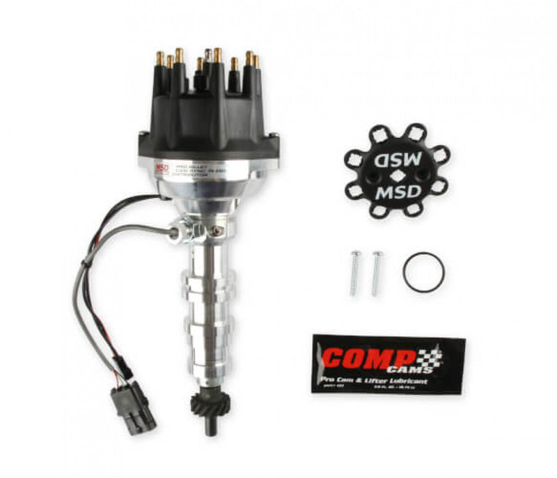 Pro-Billet Cam Sync Distributor, Ford FE, Steel gear