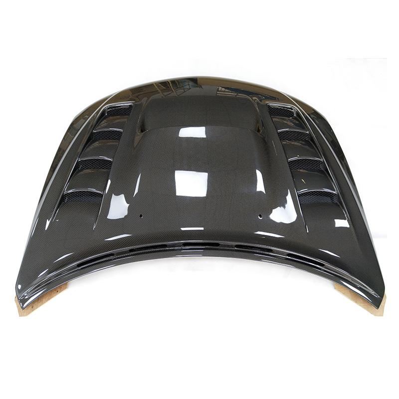 JDMuscle 08-14 WRX/STI Carbon Fiber Hood V3 w/ Heat Extract