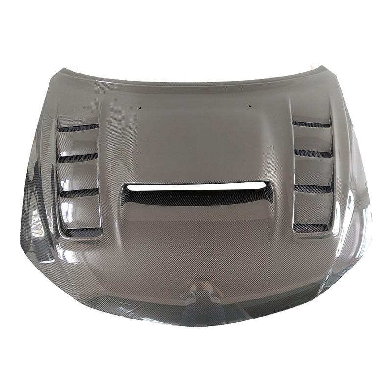 JDMuscle 08-14 WRX/STI Carbon Fiber Hood V3 w/ Heat Extract