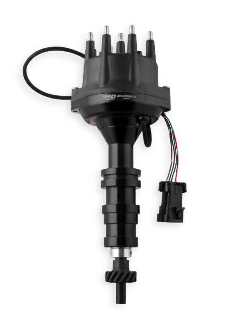 MSD Black, Ford FE Dual Sync Distributor