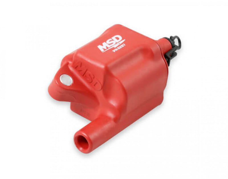 MSD Ignition Coil - Pro Power Series - GM LS2/LS7 Engines - Red - 8-Pack