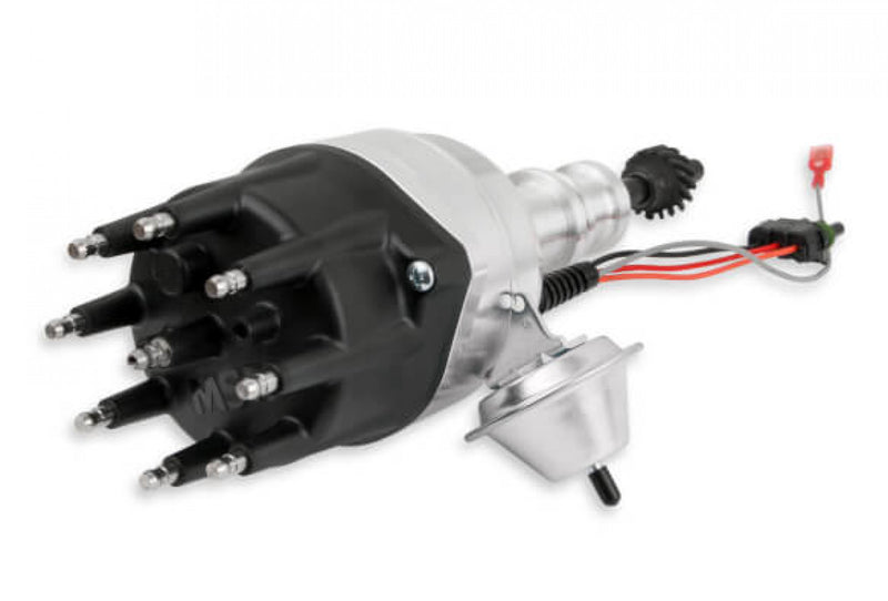 Distributor, Ford 289/302, Ready-to-Run, Black Cap, Steel Gear