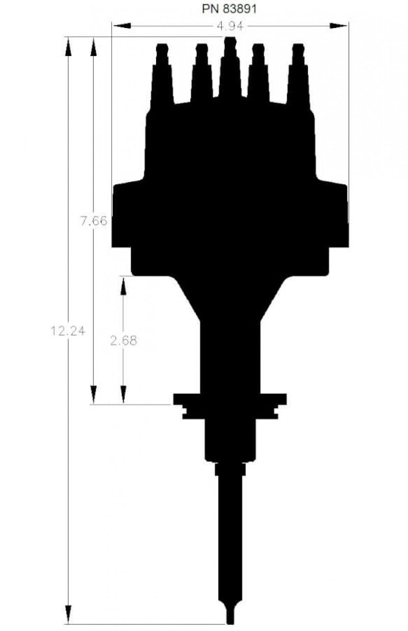 Chrysler 392 HEMI Pro-Billet Distributor