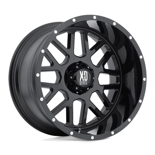 XD820 20X12 5X5.0 SATIN BLACK -44MM