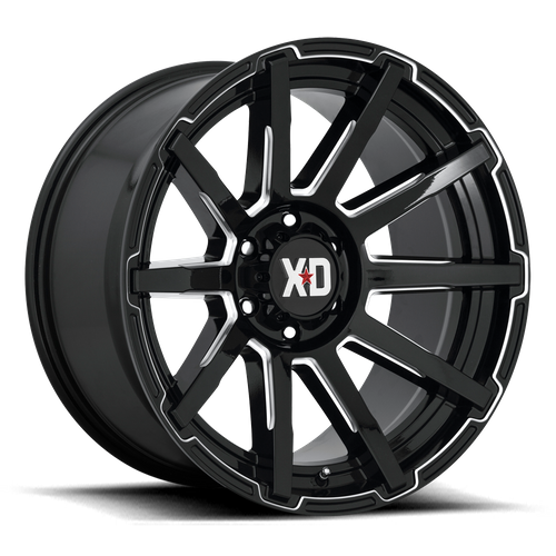 XD847 16X8 6X4.5 G-BLK MILL 10MM